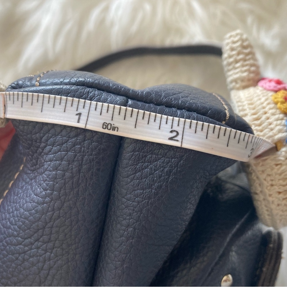 TIGNANELLO 100% LEATHER TRAVEL/EVERY DAY ADJUSTABLE CROSSBODY/SHOULDER B… - Picture 10 of 17